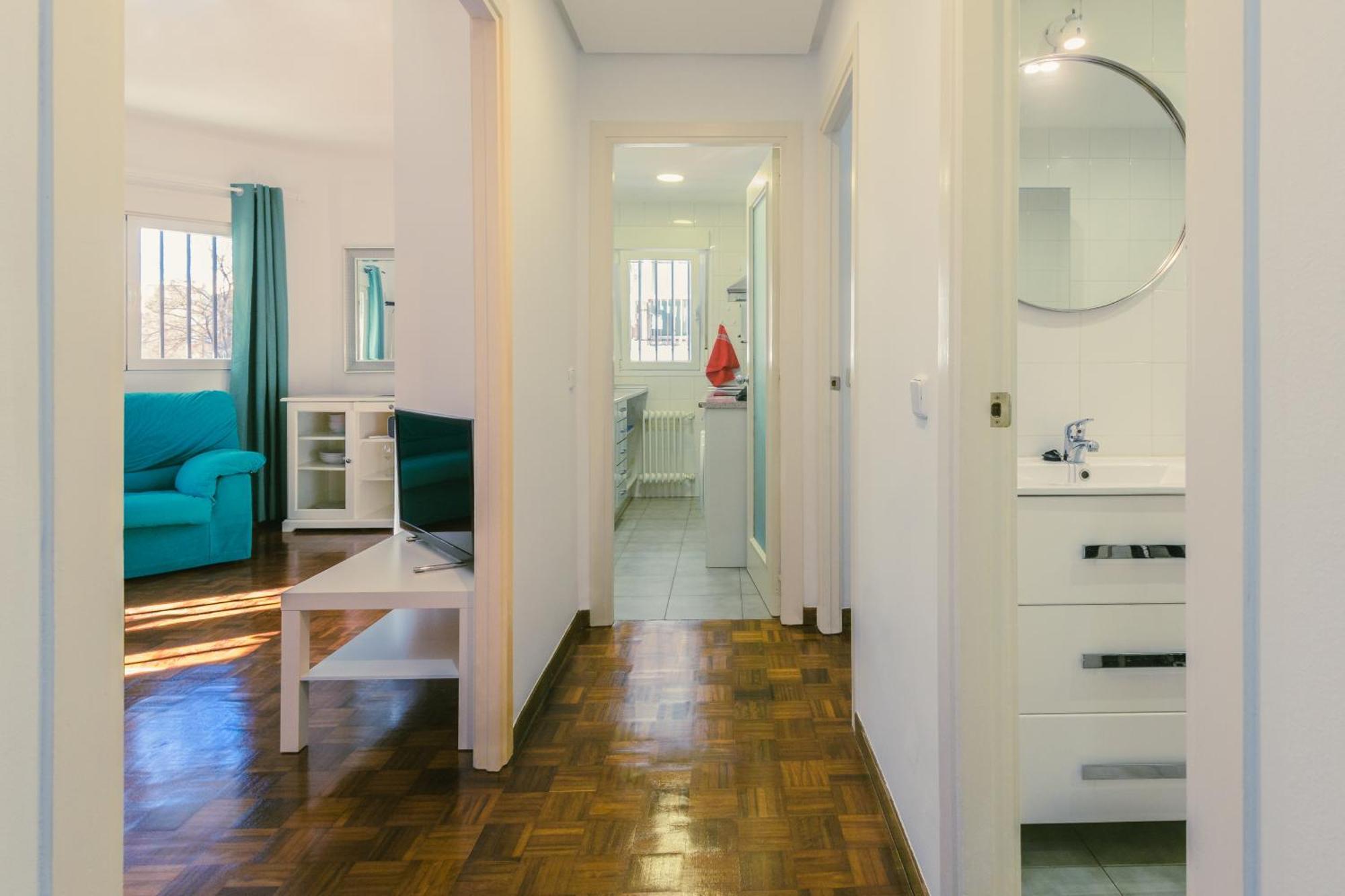 Madrid Rio Apartment Bagian luar foto